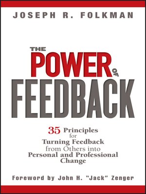 cover image of The Power of Feedback